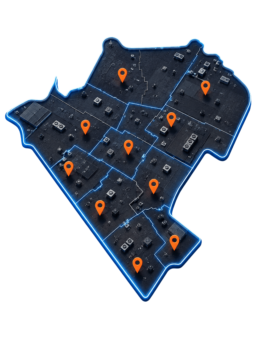 Map Elizabeth