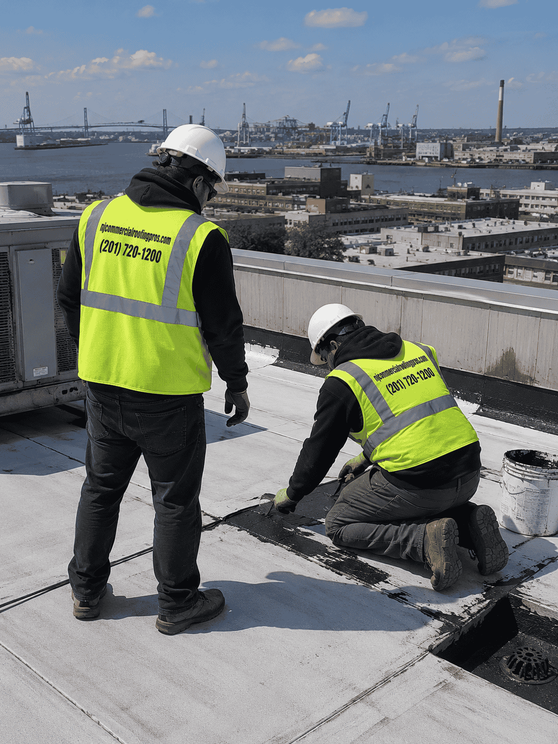 Roofing Workers Bayonne, NJ